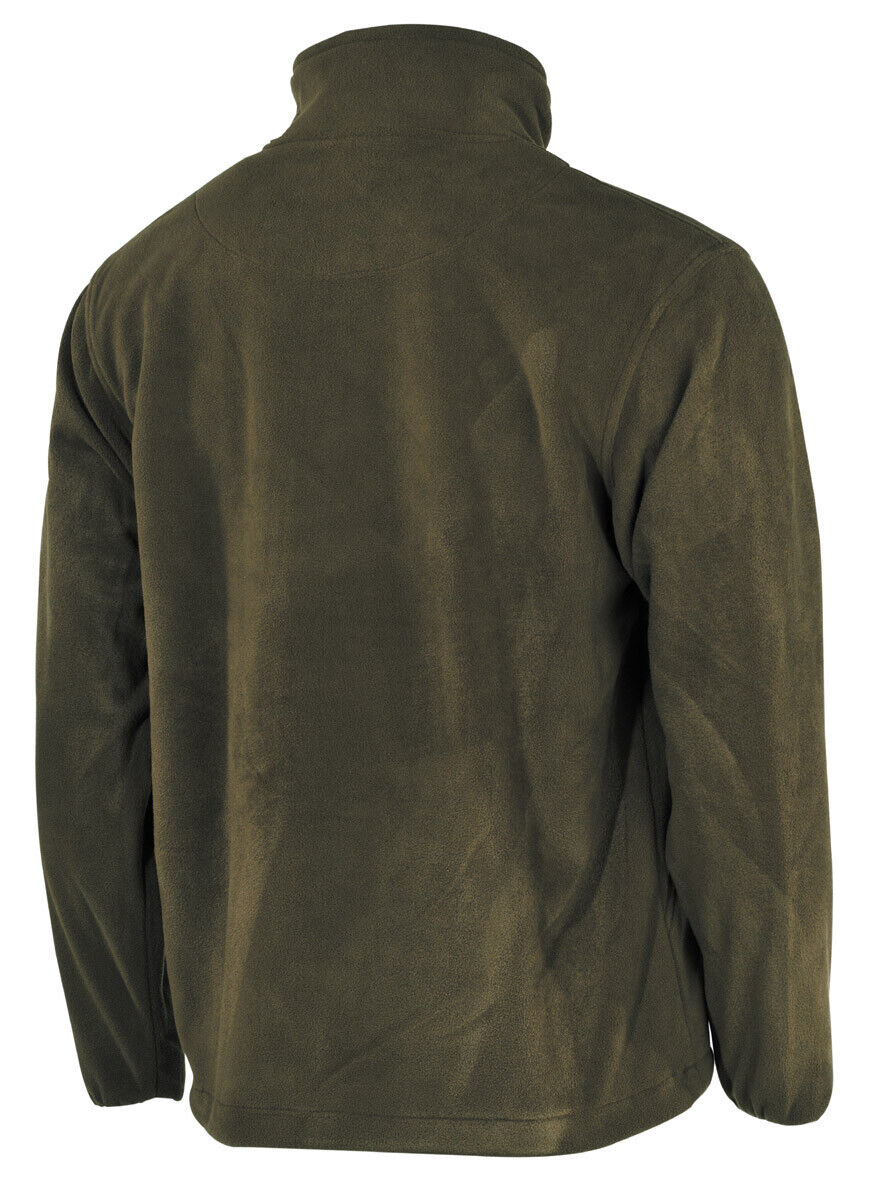 Arber Outdoor Men's Fleece Jacket Army Military Tactical Coat Hiking OD Green
