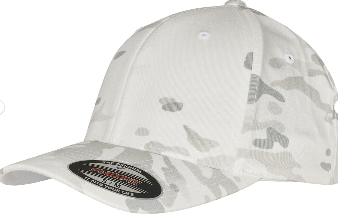 Brandit Flexfit 5 Summer Military Army Camo Classic Snapback Cap Multi Camo