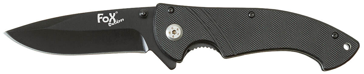 Outdoor Hunting Camping Jack Knife Compact One-Handed Plastic Handle