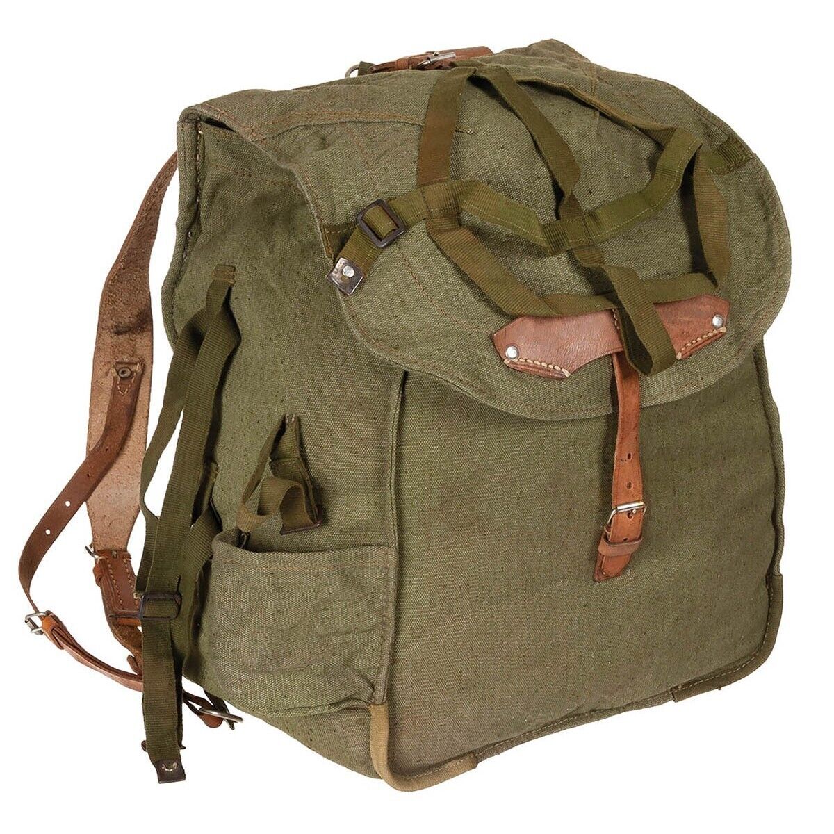 Original Romanian Army Ro Backpack Green Storage Marks 30L – Like New