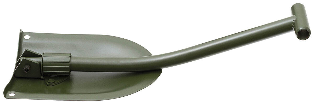 MFH Swedish Folding Spade Steel Green 2-part
