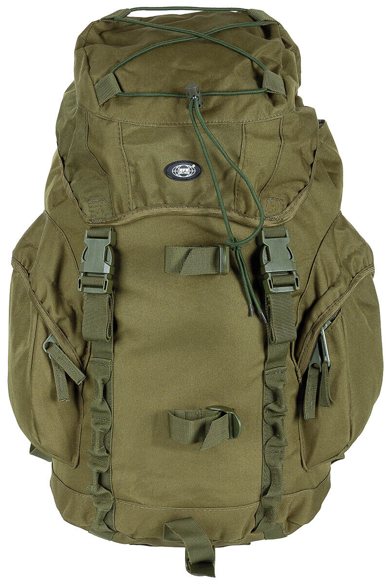 Recon II Backpack OD Green 25L Adjustable Straps Padded Back Part with Lid
