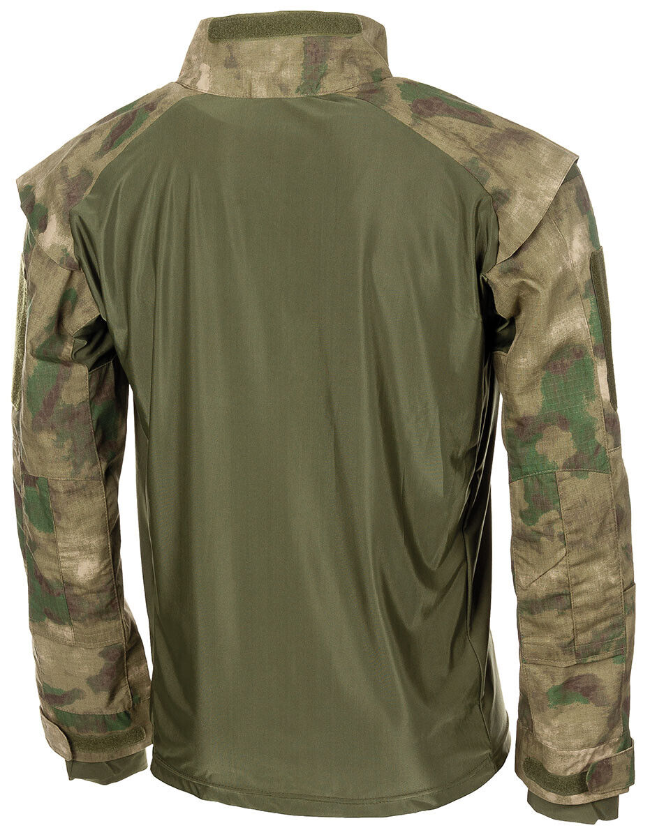MFH Professional US Tactical Shirt Long-sleeved Hdt-camo Fg