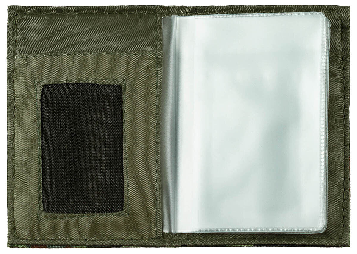 Bundeswehr German Army ID Card Cover BW Camo Cordura