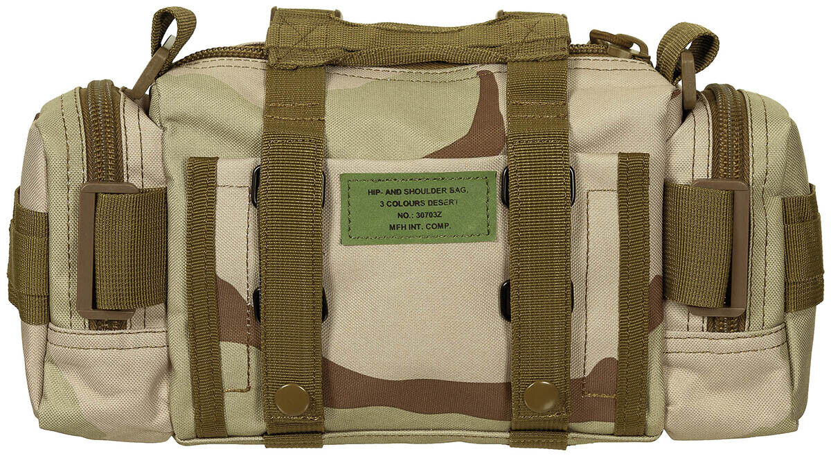 MFH Hip and Shoulder Bag - 3-Color Desert
