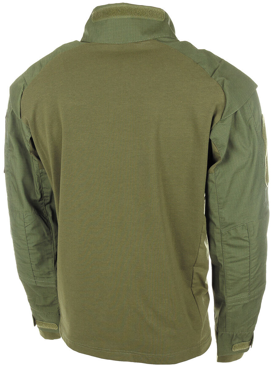 MFH Professional US Tactical Shirt Long-sleeved Green