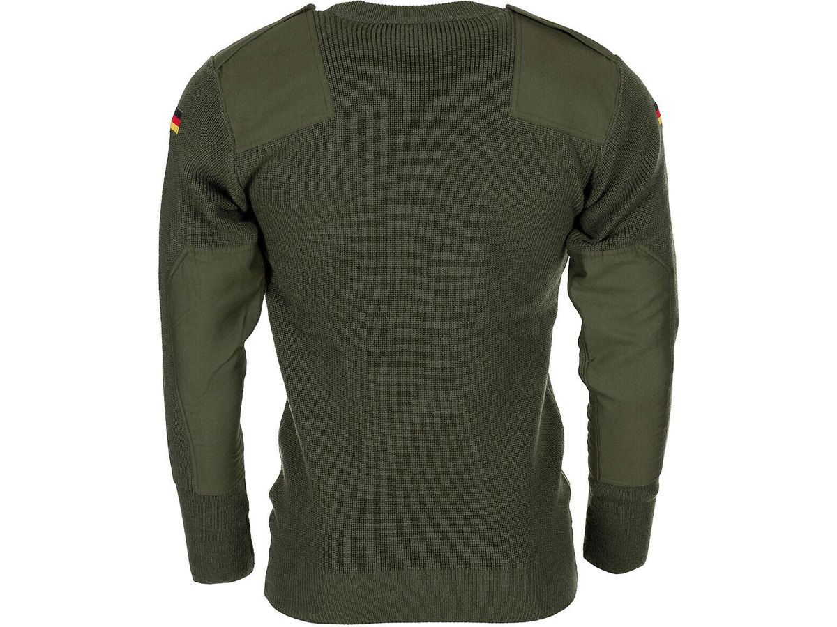 Original Bundeswehr German Army Military Style Pullover OD Green Size 48
