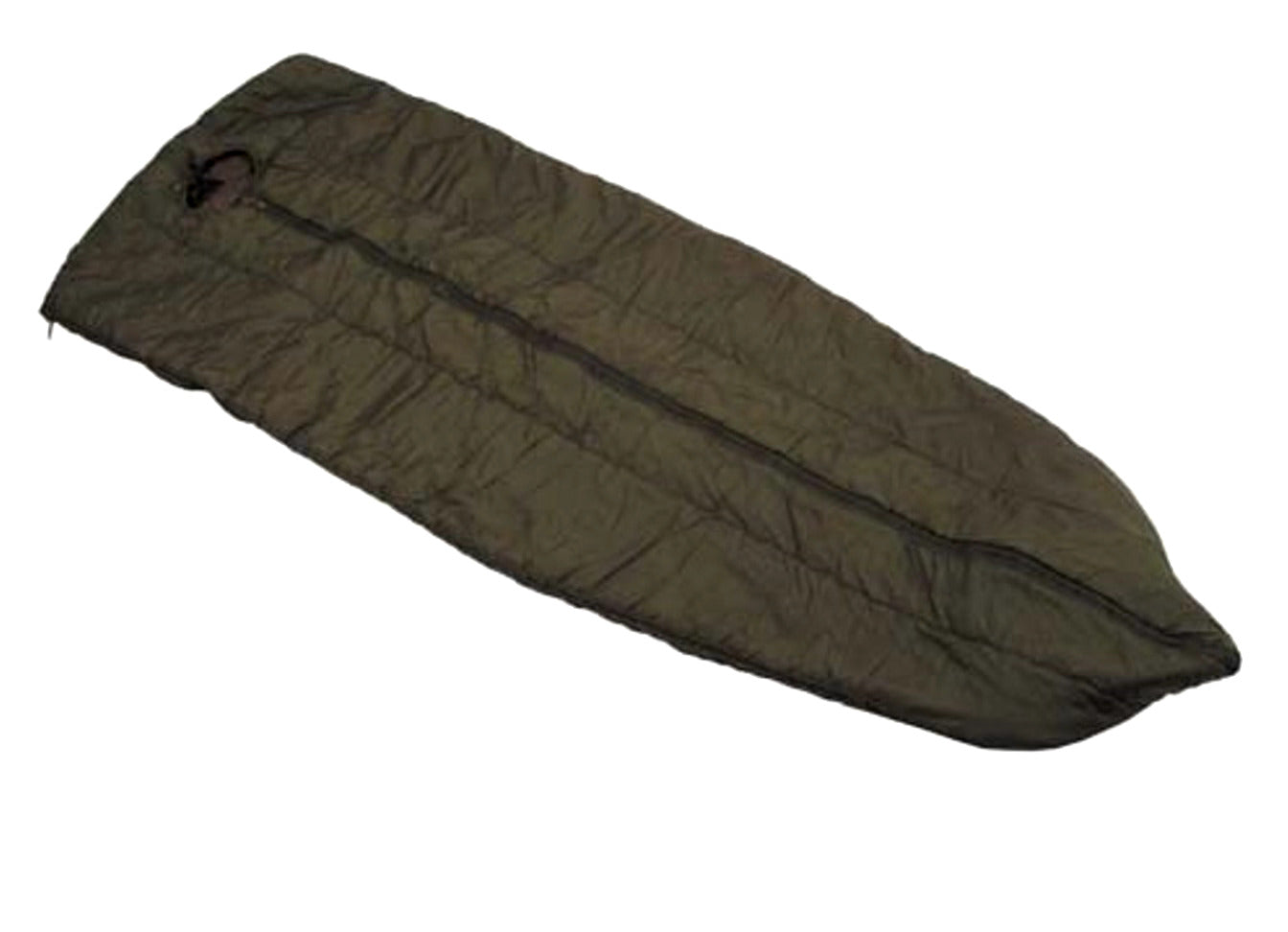 Original Austrian Army Sleeping Bag Goldeck Mummy Green – Used