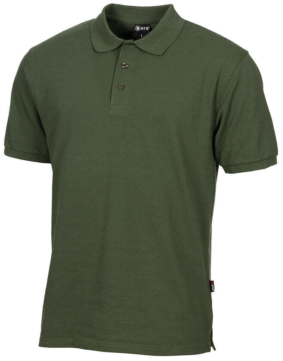 US Mens Tactical Combat Polo Shirt Military Training Army OD Green