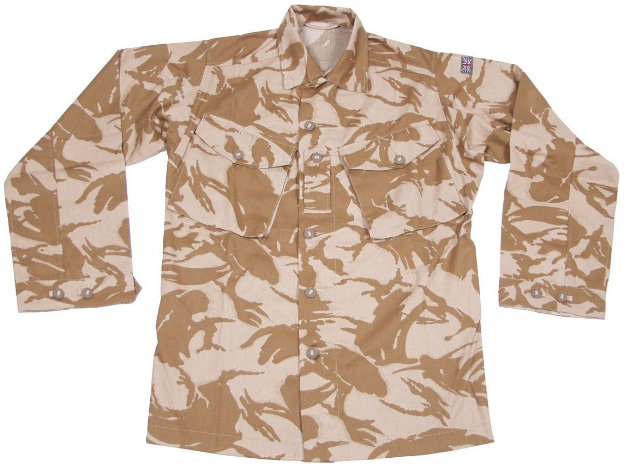 Original British Army Military Field Jacket Combat Tropical DPM Camo Desert New