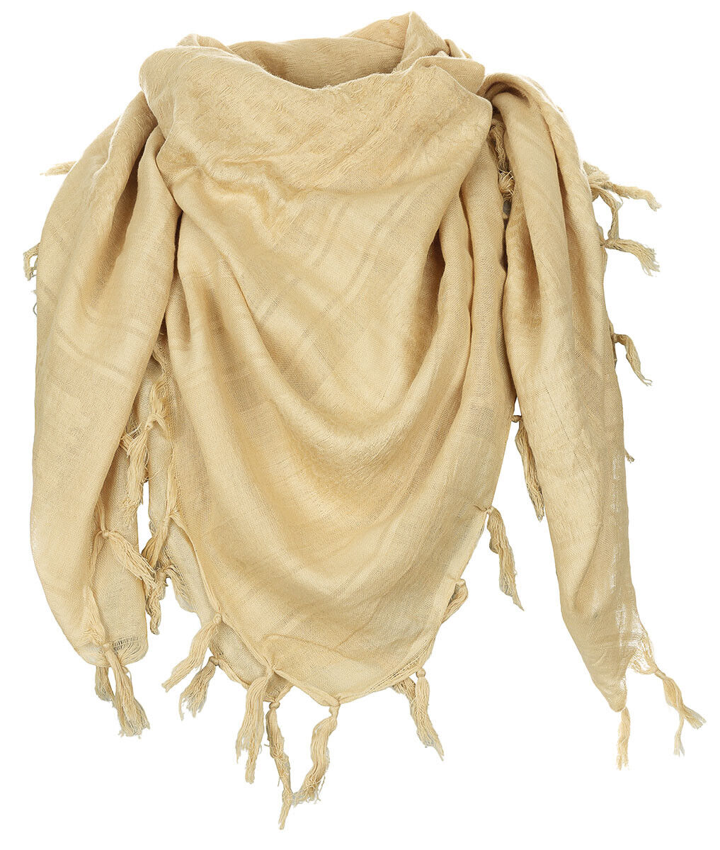 Shemagh Tactical Scarf Multifunctional Against Sun Dust Supersoft Coyote Tan