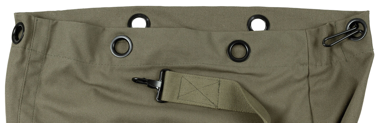 US Army Military Style Duffle Bag With Carrying Strap OD Green