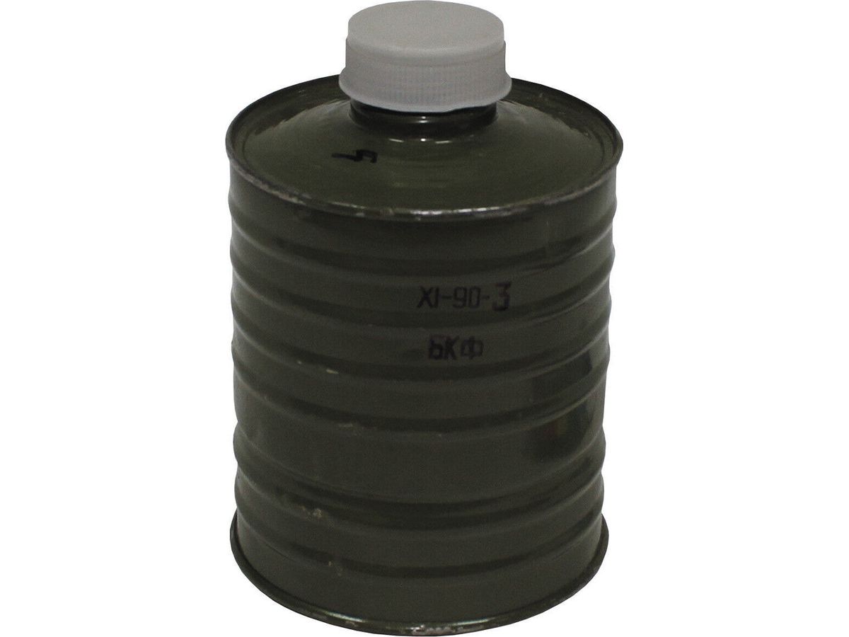 Original Russian Army Gas Mask Filter For Decorative Purpose