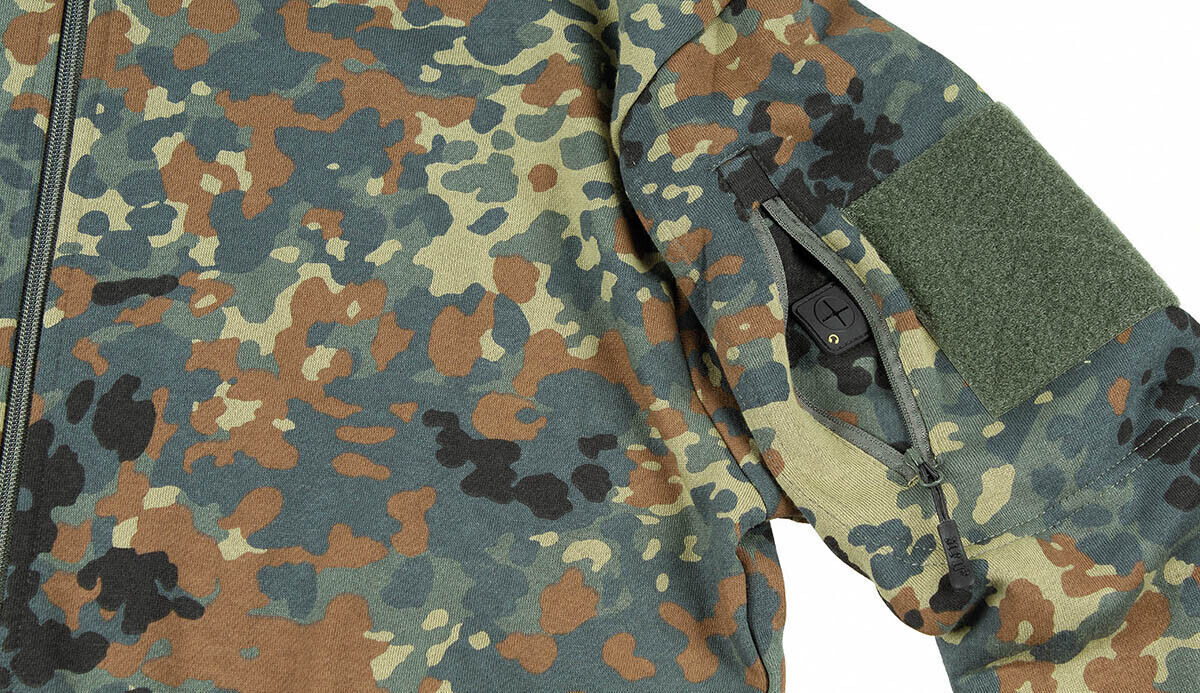 MFH Tactical Sweat Jacket Flecktarn Camo