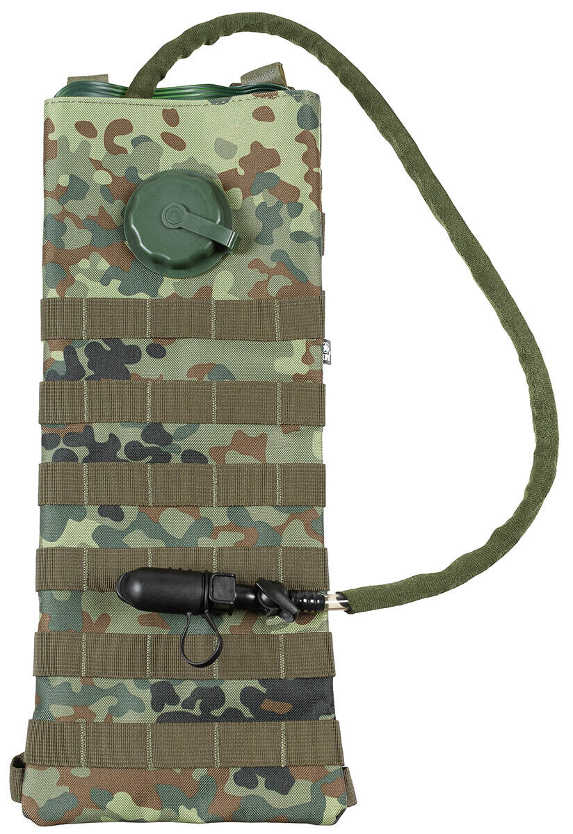 Hydration Backpack Hiking Outdoor MOLLE 2,5L With TPU Bladder BW Camo