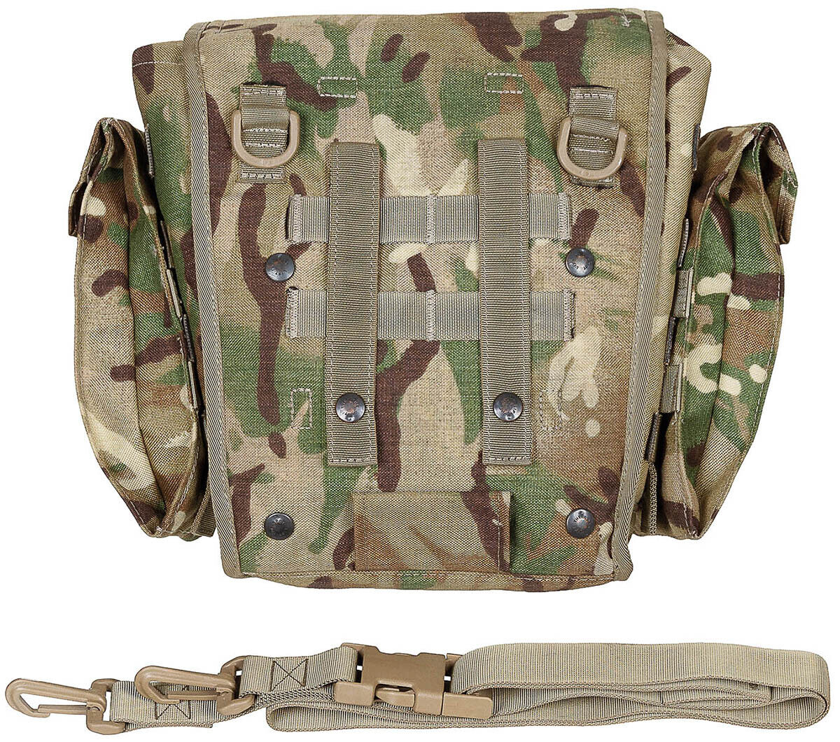 Original British Army Bag for Protective Mask Camo MTP – Used