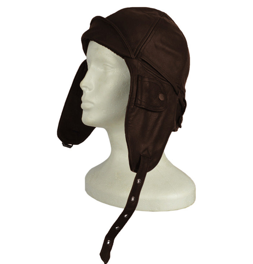 Mil-Tec Aviation Helmet Brown