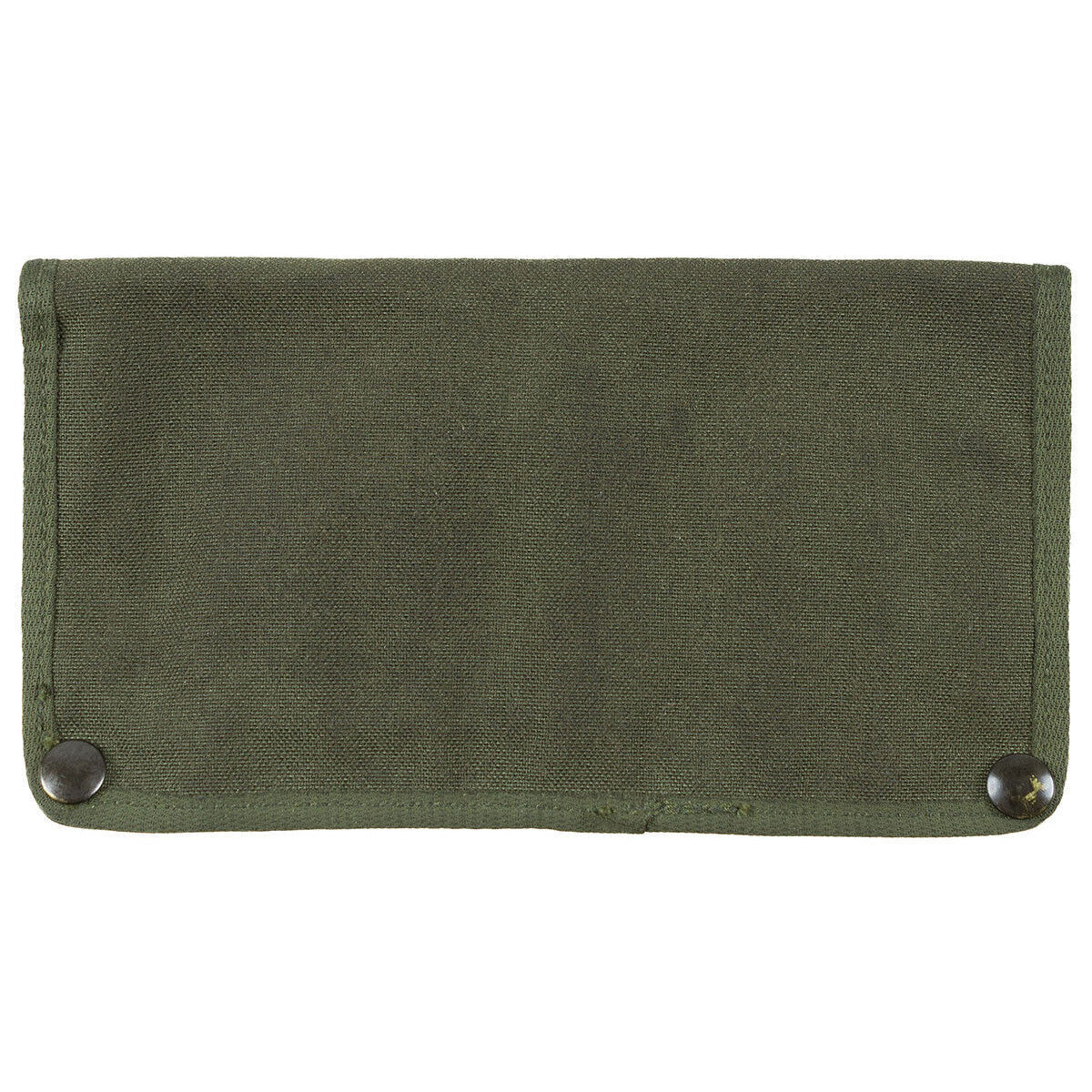 Original British Army Military GB Bag For Gun Cleaning Set Canvas, OD Green Used