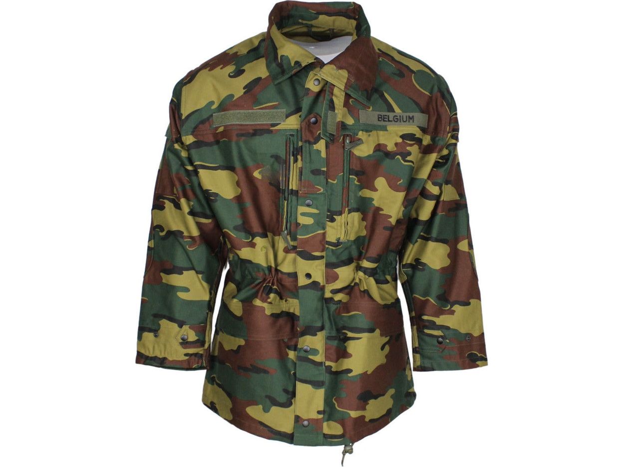NEW Original Belgian Army Military Combat Jacket Parka Jigsaw Belgium Tactical