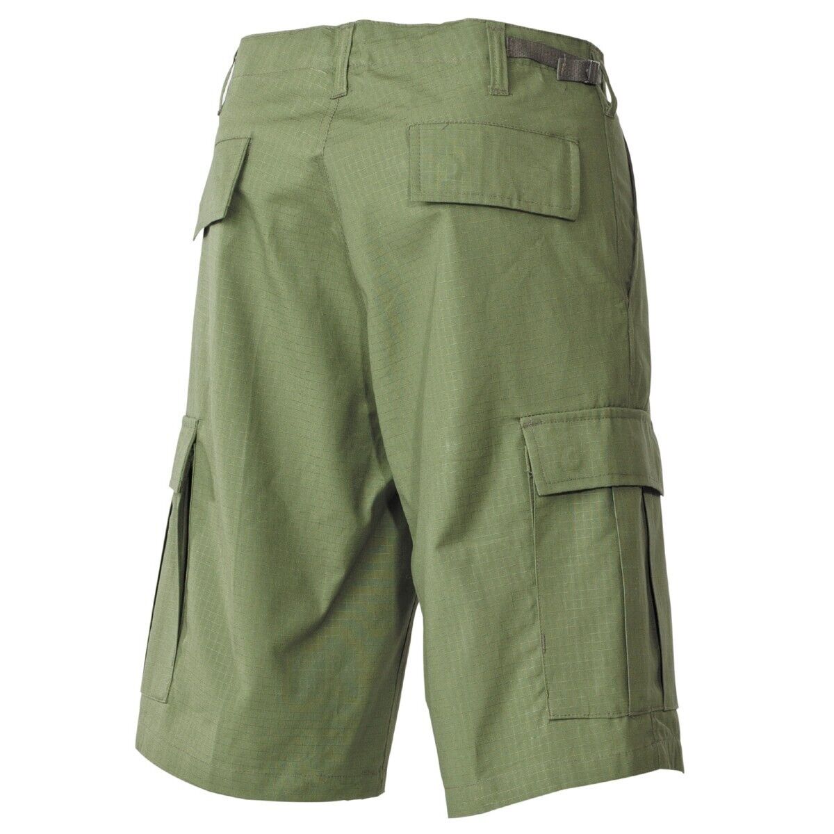 Shorts Bermuda Shorts Men's Military Army BDU Leg Pockets Rip Stop OD Green