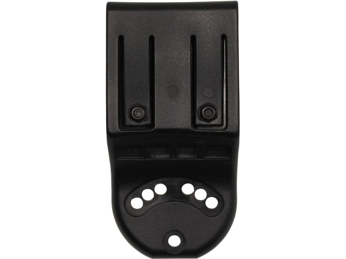 Original Military Army Belt Plate Black For Pistol Holster Used