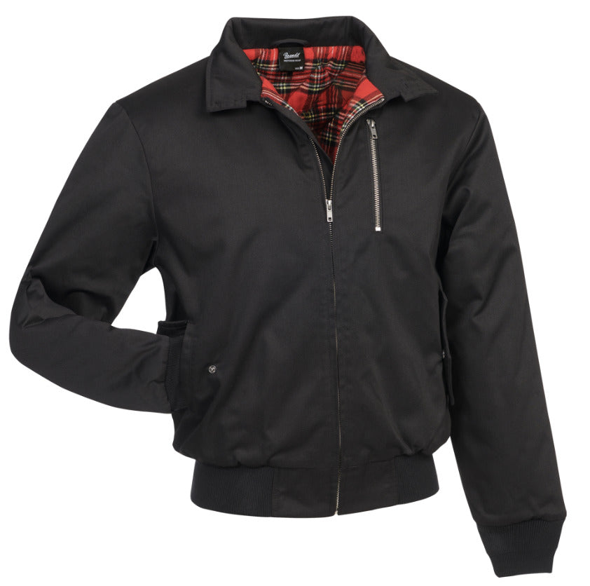 Brandit Lord Canterbury Hooded Winter Jacket Urban Stylish Jacket Black