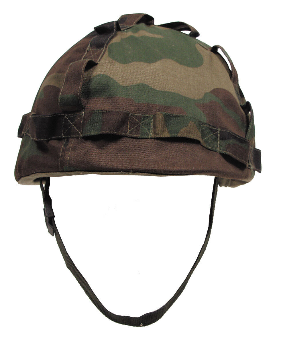 MFH US Plastic Helmet with Cover Woodland