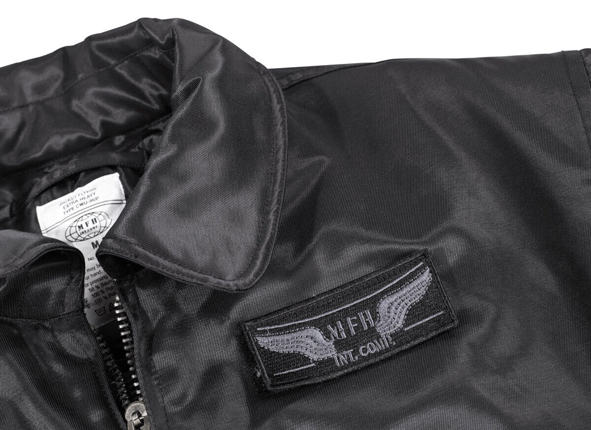 MFH US CWU Flight Jacket Heavy Version Black