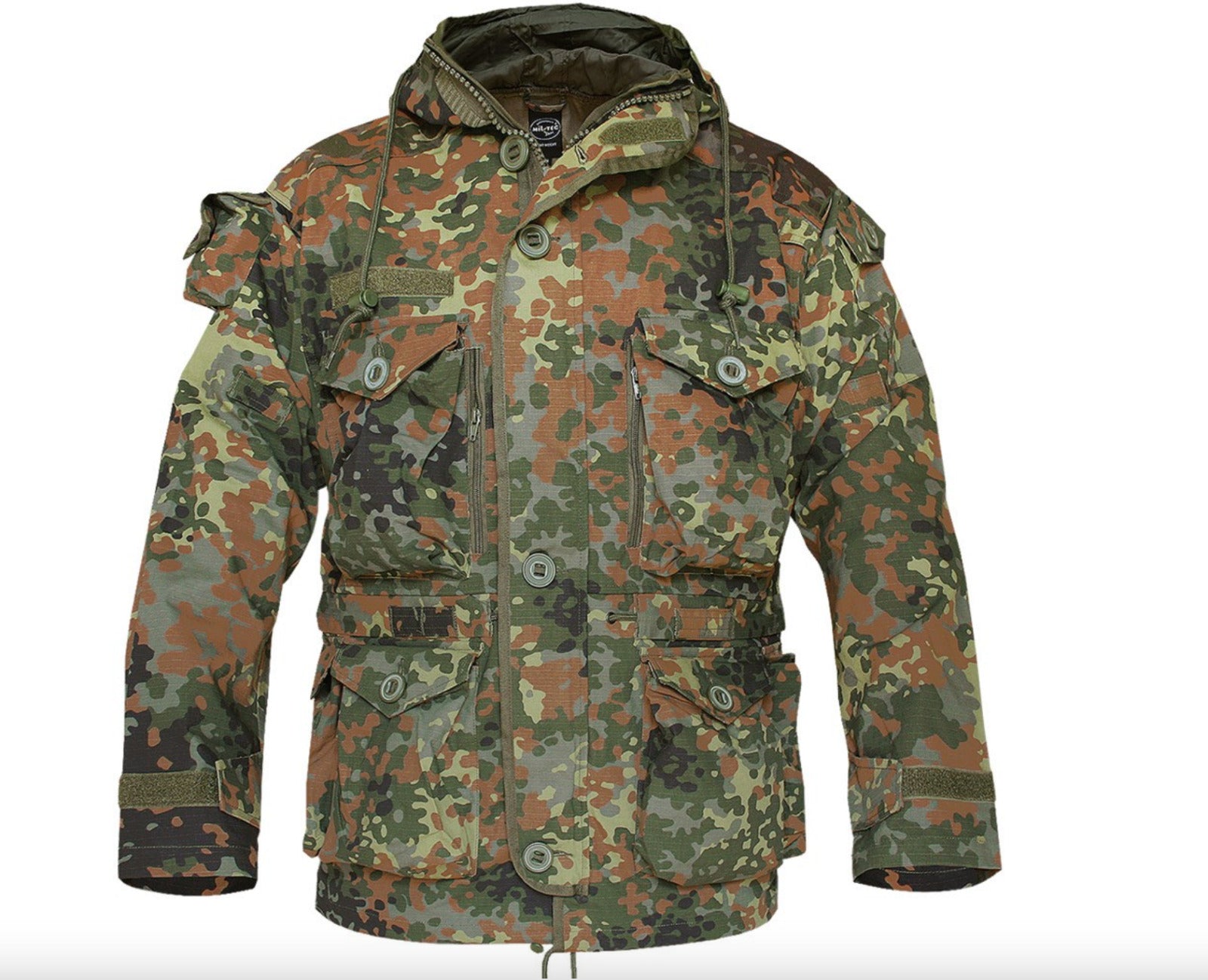 Military Army Jacket Outdoor Hunting Trekking Ripstop Smock LightWeight Flectarn