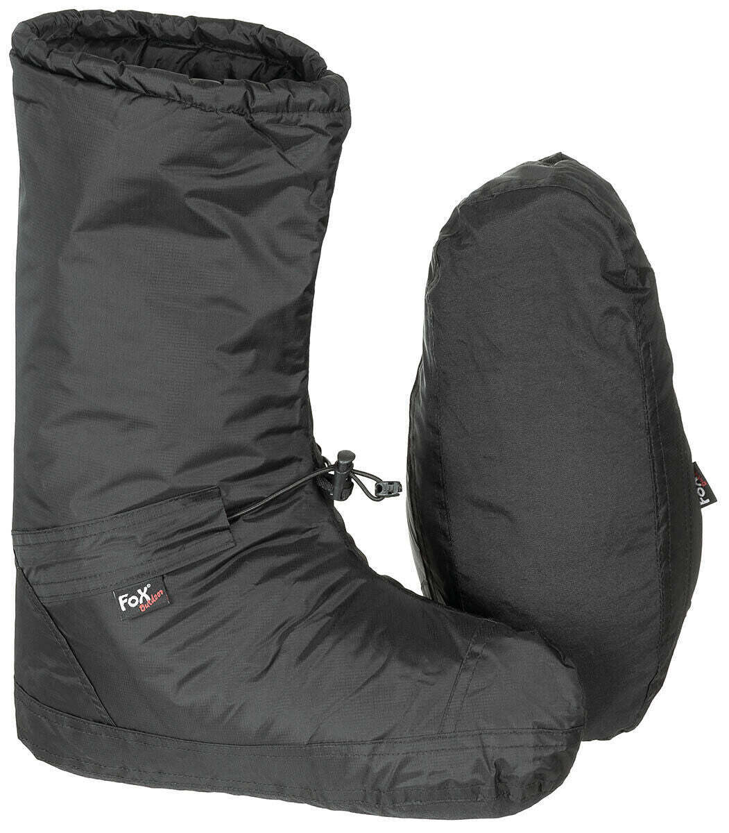 Fox Outdoor Bivouac Shoes Polar Windproof Black