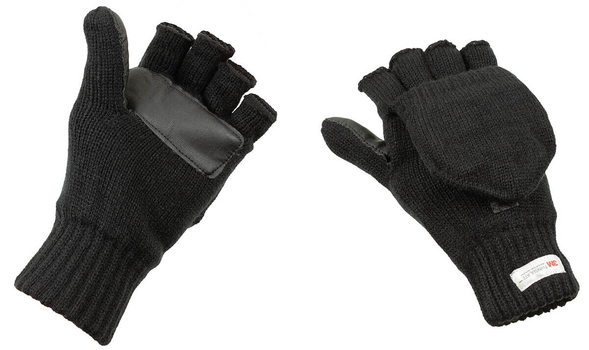 MFH Gloves 3M Thinsulate Insulation Black