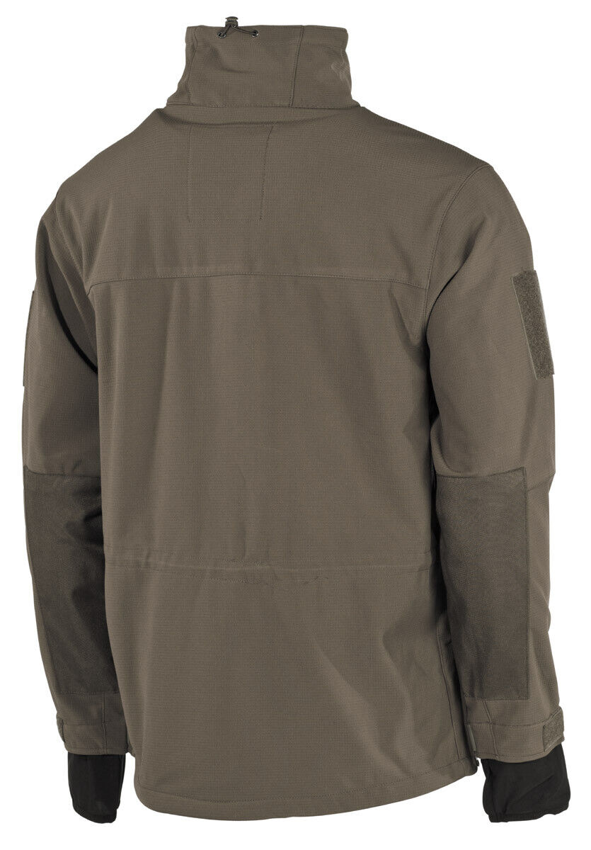 High Defence Softshell Jacket Military Army Waterproof Windproof Men's OD Green