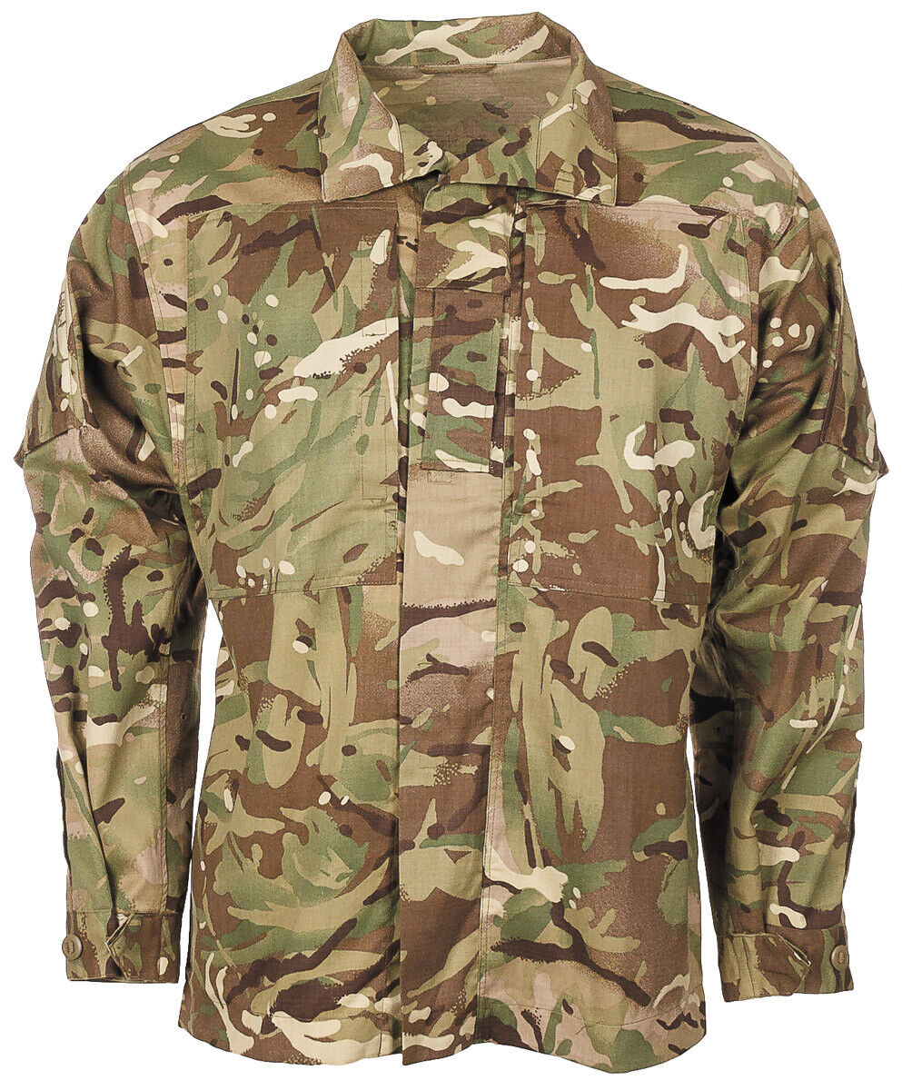 Original British Army Field Jacket Combat Camo MTP – Like New