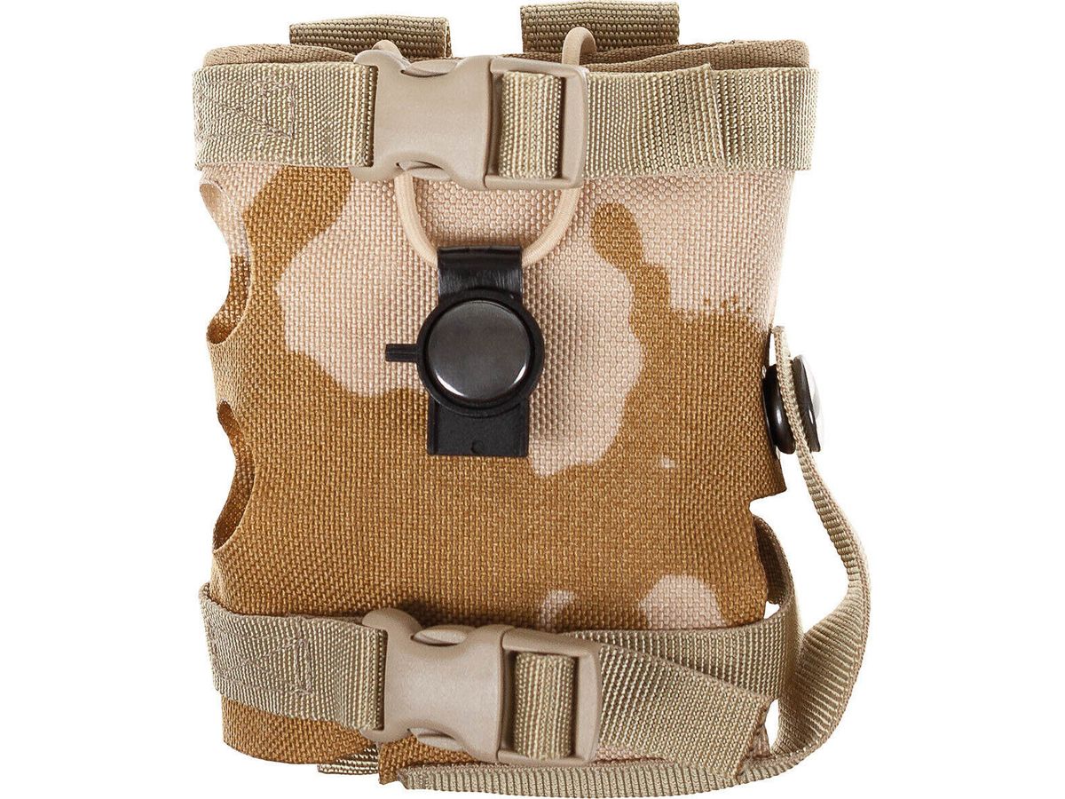 Original British Army Military GB Radio Pouch MOLLE DPM Desert Used