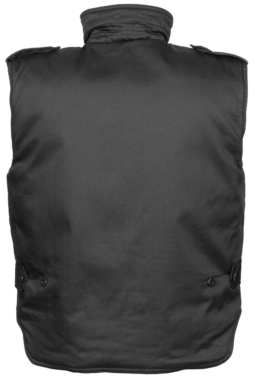 MFH US Quilted Vest Ranger Black
