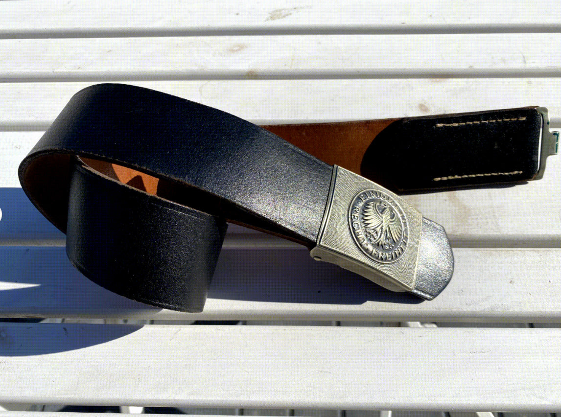 Original German Army Belt Black – Used