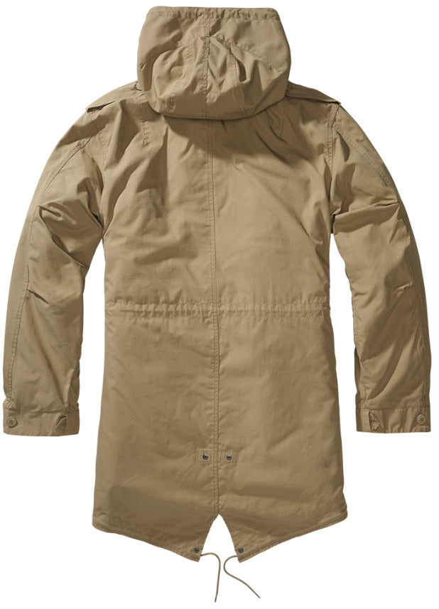 Brandit M51 US Parka Urban Lining Fishtail Mens Casual Outdoor Jacket Olive