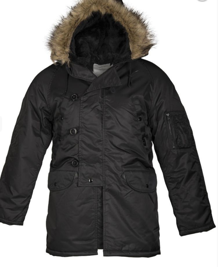 Mil-Tec US N3B Teesar Parka Black