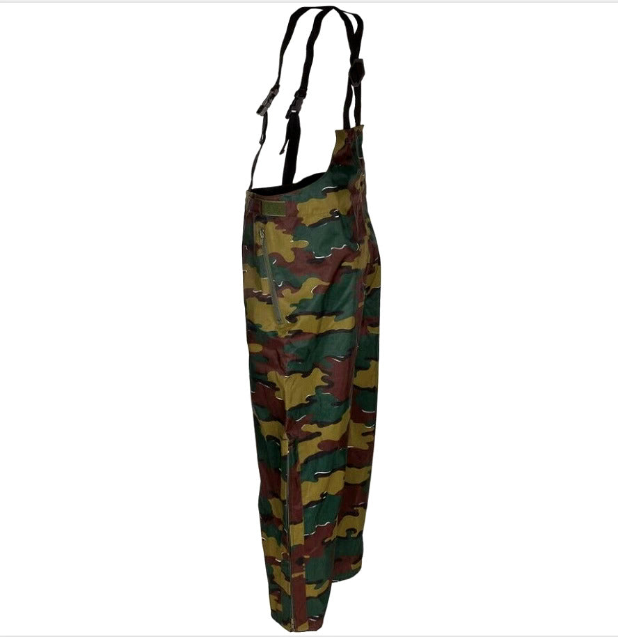 Original Belgian Army Rain Pants Camo 3 Layer Laminate – Used