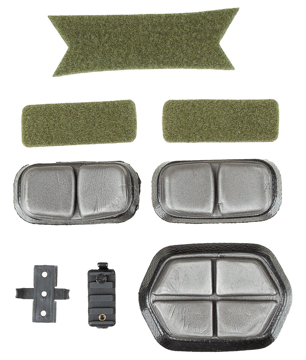 MFH US Helmet Fast-paratroopers Green Rails