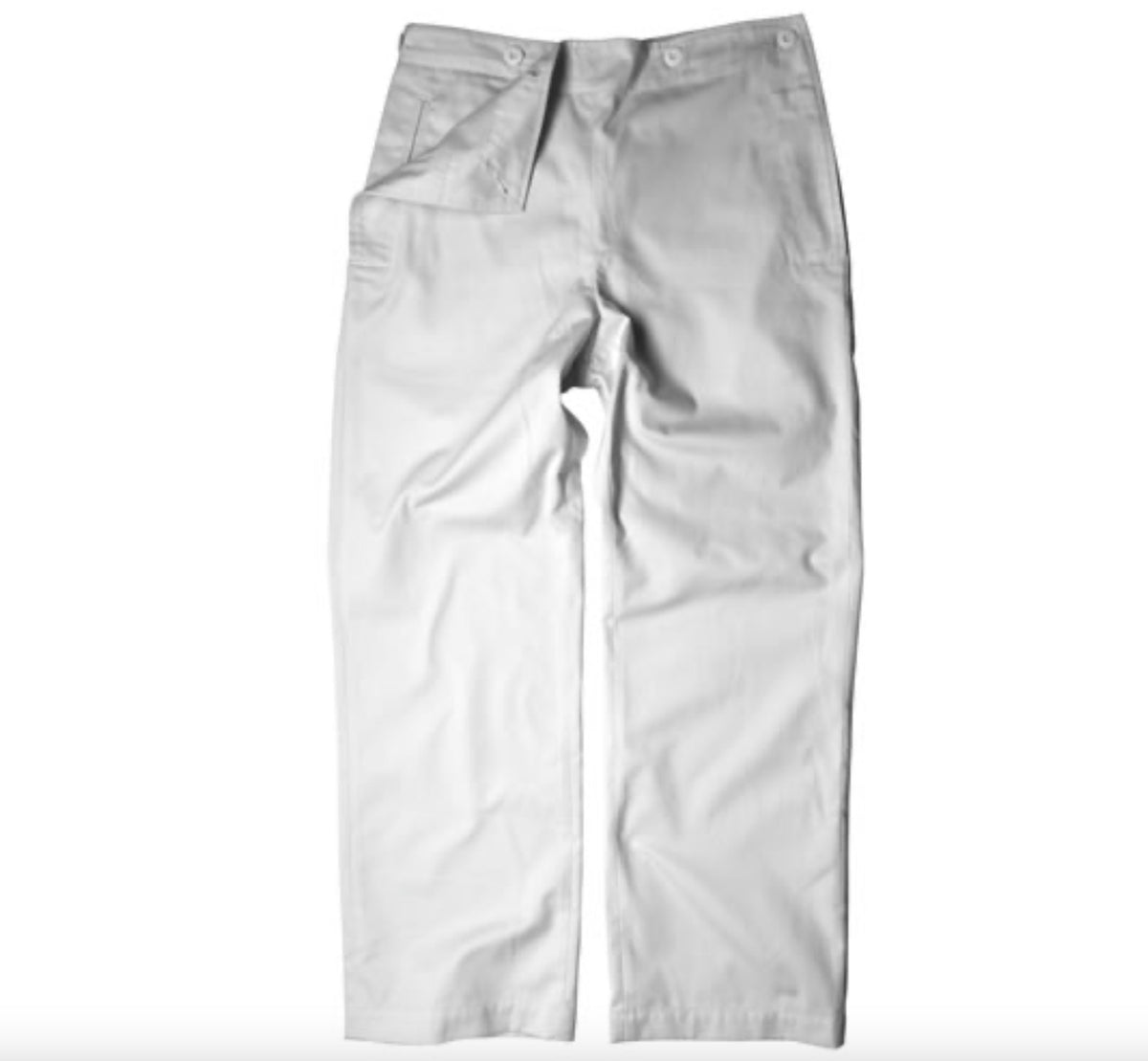 Mil-Tec German Flap Pants White
