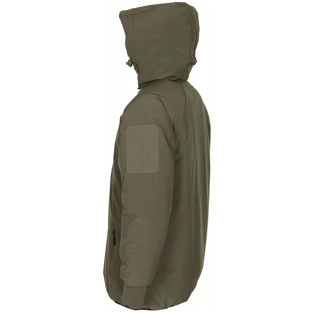 Reversible Thermal Outdoor Military  Jacket OD Green/Black Military Outdoor Gear