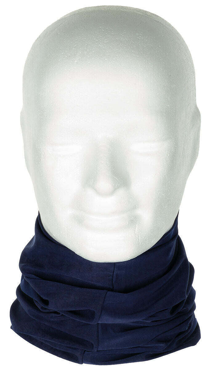 Army Fleece Neck Gaiter One-Size-Fits-All 100% Polyester Navy Blue