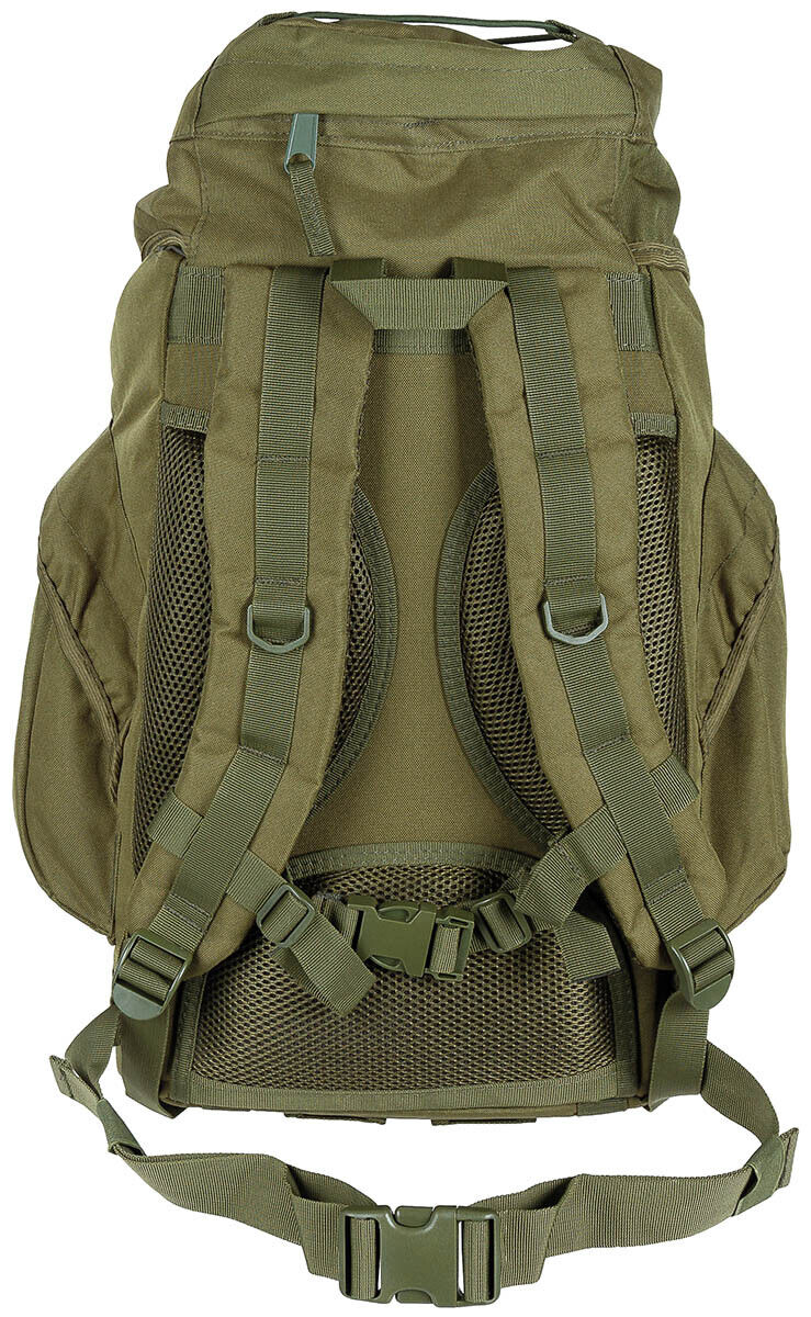 Recon II Backpack OD Green 25L Adjustable Straps Padded Back Part with Lid