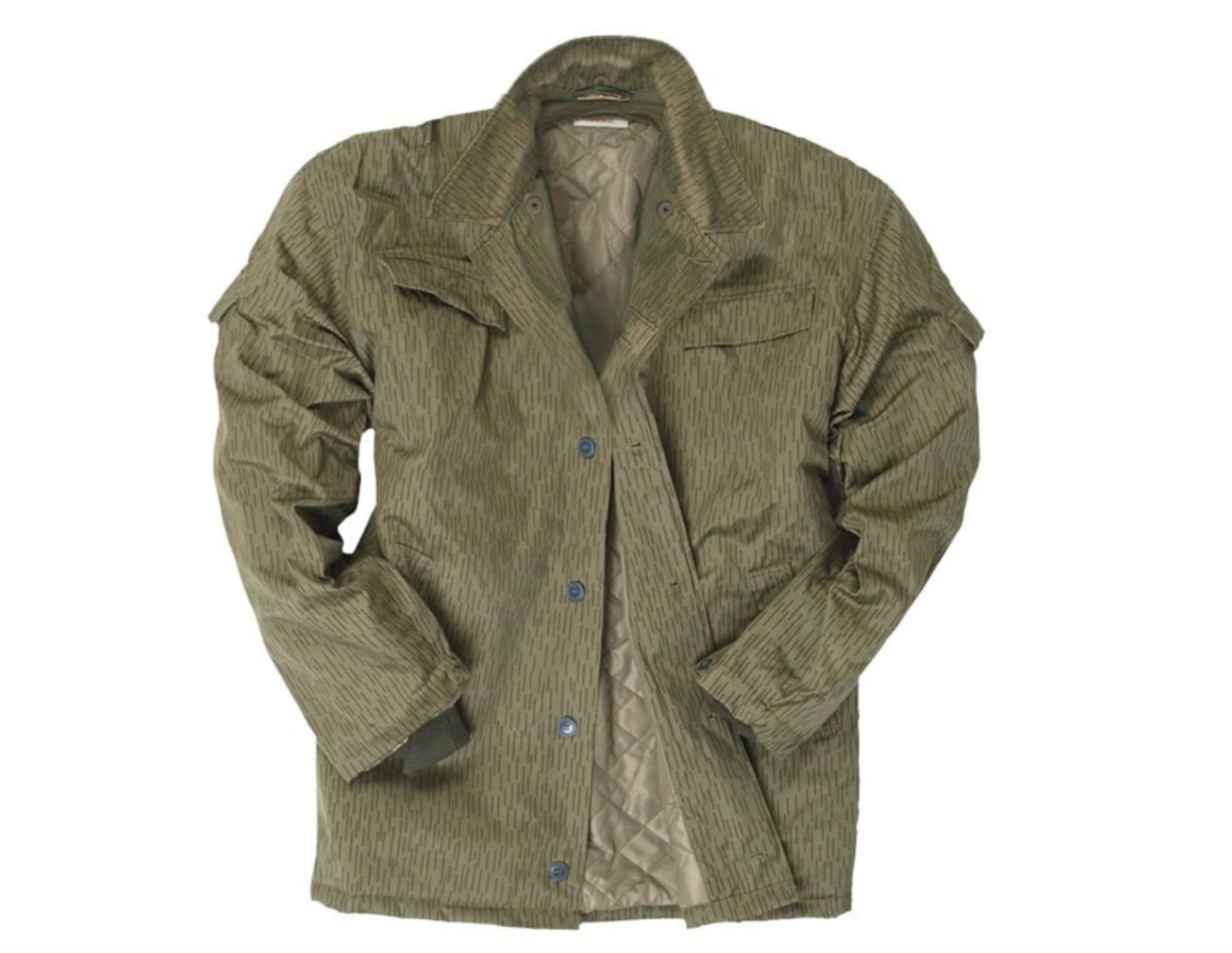 Mil-Tec East German Camo Winter Jacket Olive