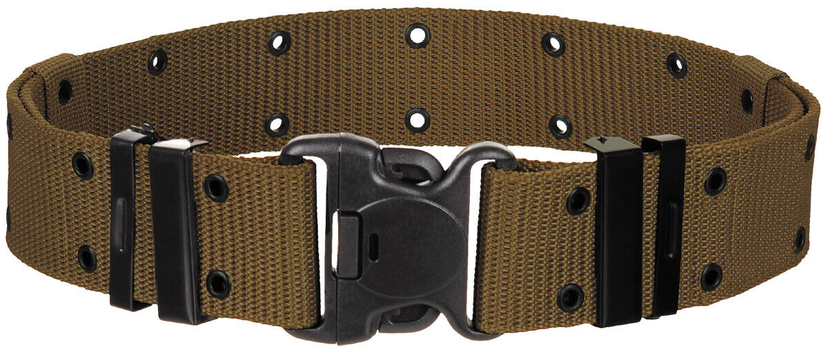 US Military Army Combat Pistol Belt Coyote Tan Up To 110cm