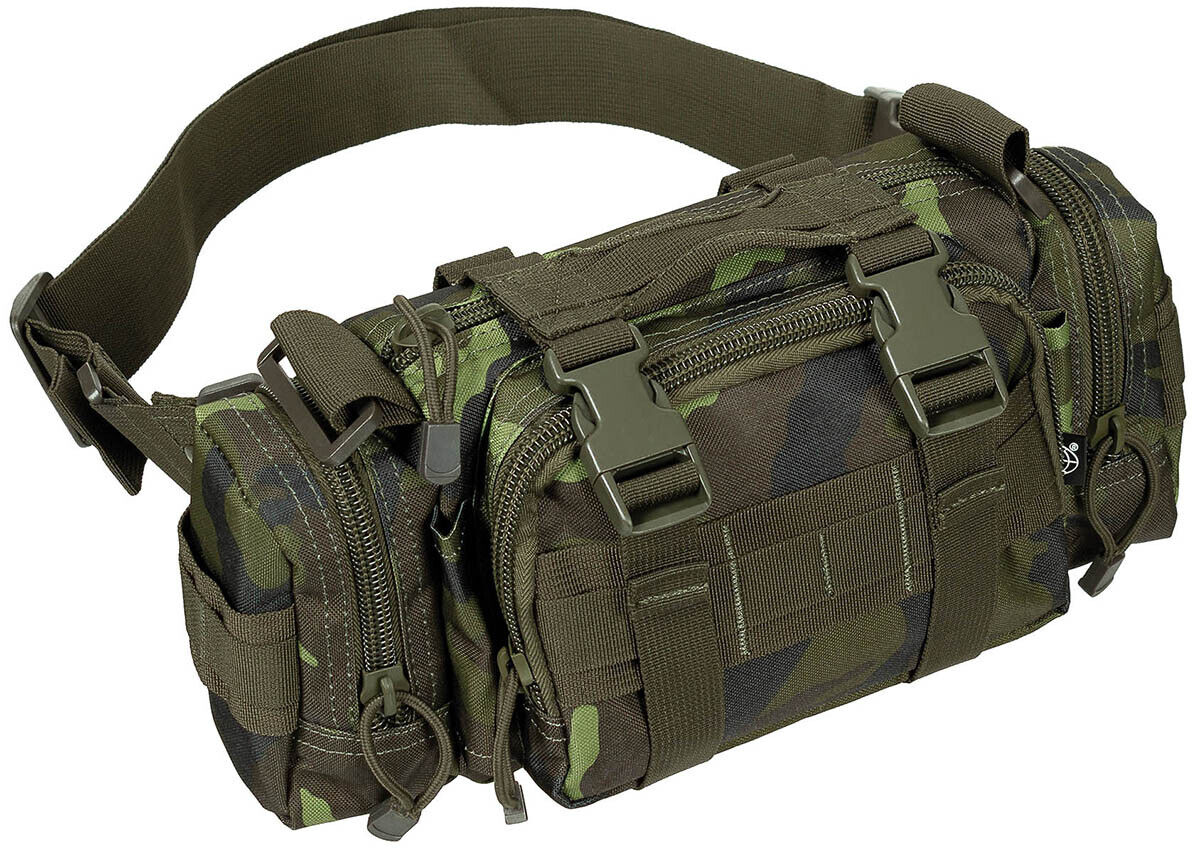 MFH hip and shoulder bag in M 95 CZ camouflage