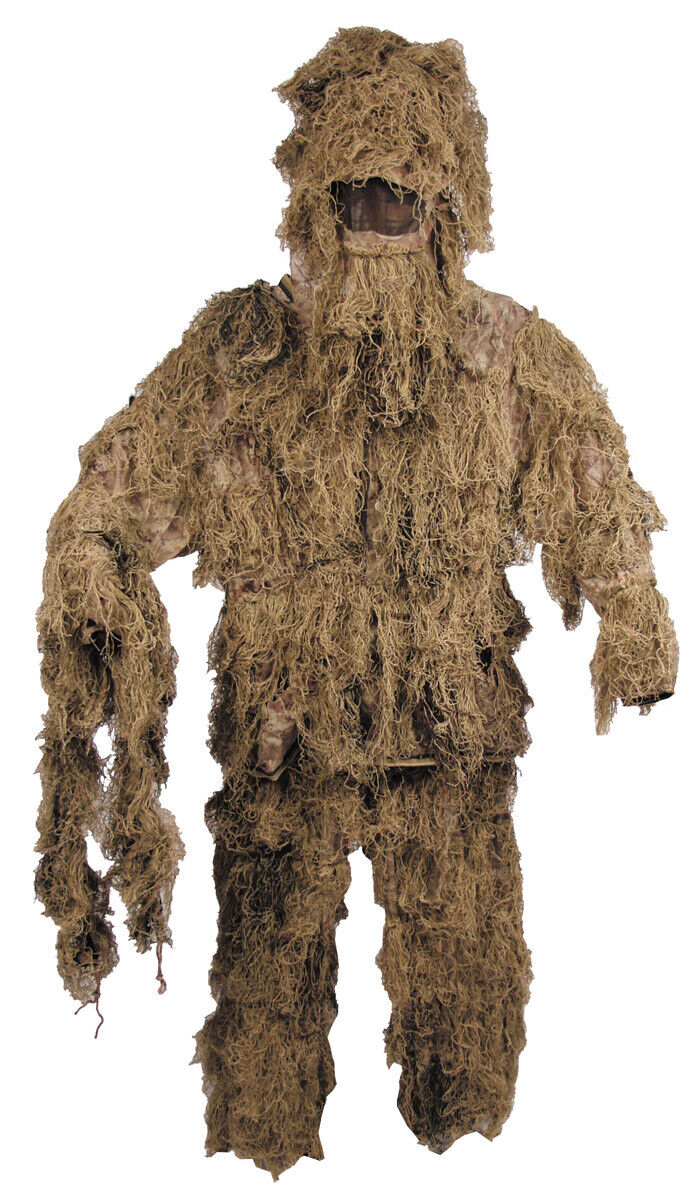 MFH Camo Suit Ghillie 4-part Desert