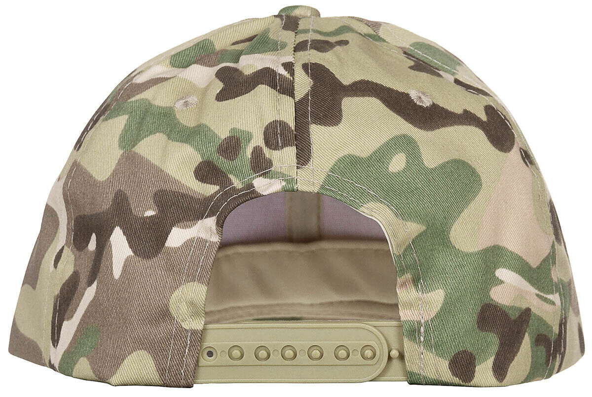 US Army Military Field Camo Cap With Loop Panels operation-camo, size-adjust