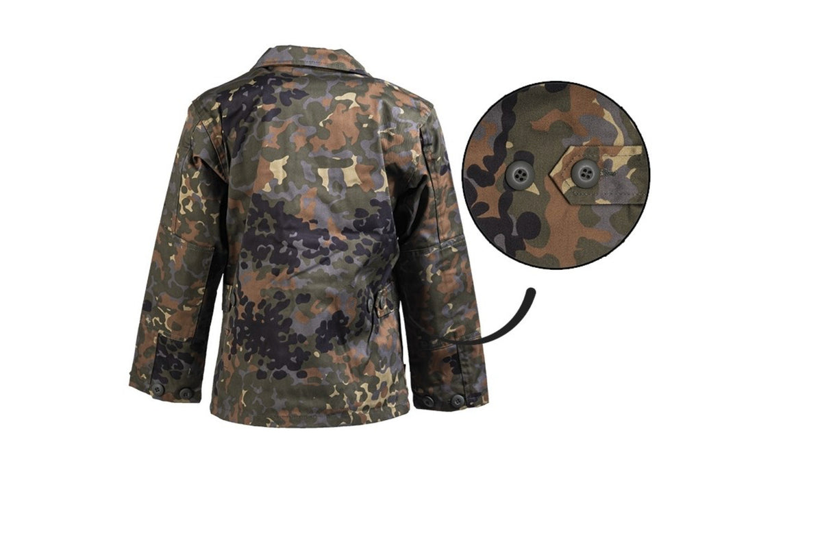 Mil-Tec US Flectar BDU Style Kids Jacket Flecktarn